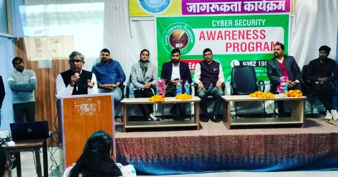 Student Receiving IT Certification from Digital Computer Technology - Best Computer Coaching and Institute